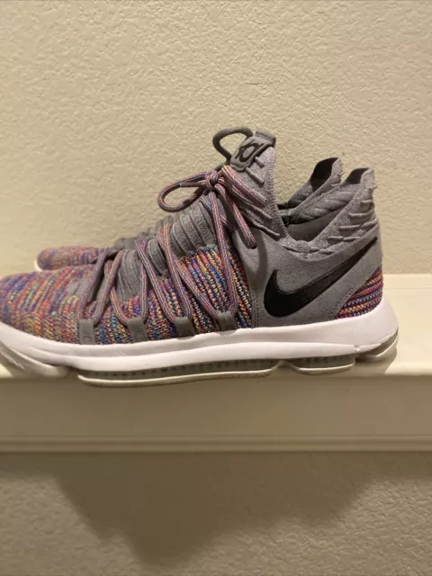 kd 10 size 11 mens multicolor