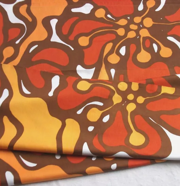 Vintage 1970s TAMPELLA Design made in FINLAND Fabric