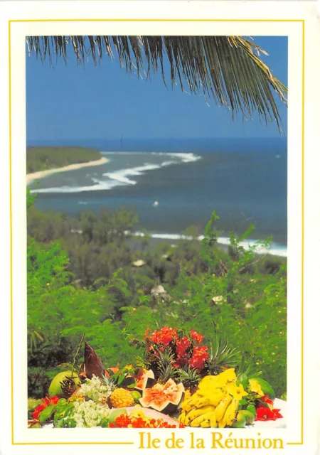 US42 postcard France Ile de la Reunion la baie de Saint Gilles