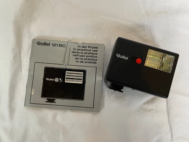 Rollei 121BC Flash As-Is Untested