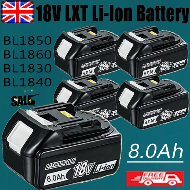 5.0Ah 6.0Ah 9.0Ah for Makita 18V Battery Li-ion LED BL1830 BL1840 BL1850 BL1860