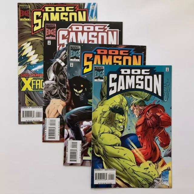 DOC SAMSON Mini-series complete #1-4 Marvel 1996 High Grade! Dan Slott