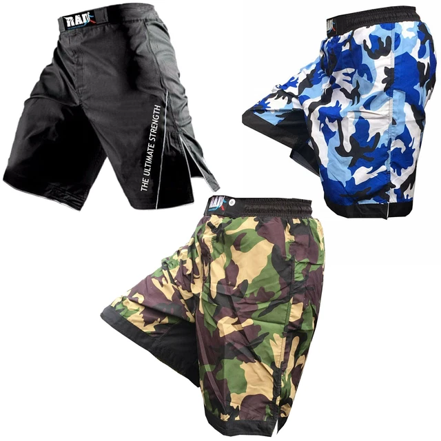 Pantaloncini da boxe RAD Muay Thai MMA Kick Fight Grappling Cage UFC Fighter Uomo