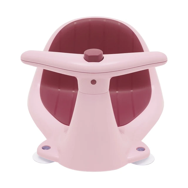Baby Bath Seat 66lbs for Sitting Up Bathing Infant Bath Tubs Seat+Water Spray US