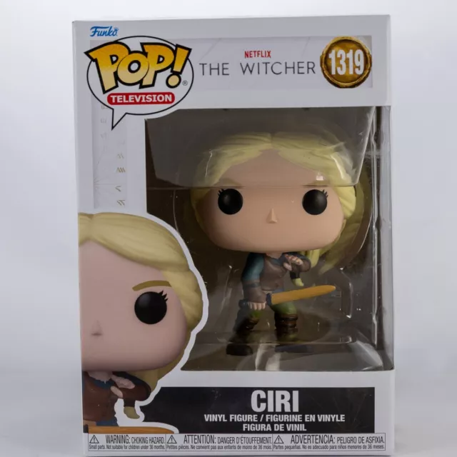 Funko POP! Television The Witcher CIRI with Sword #1319 Netflix Vinyl Figure