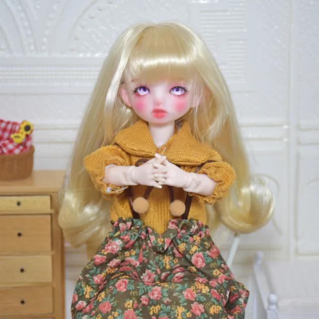 Fashion Cute 1/6 BJD Doll 30cm Ball Jointed Body Dolls + Full Outfits Kids Gift
