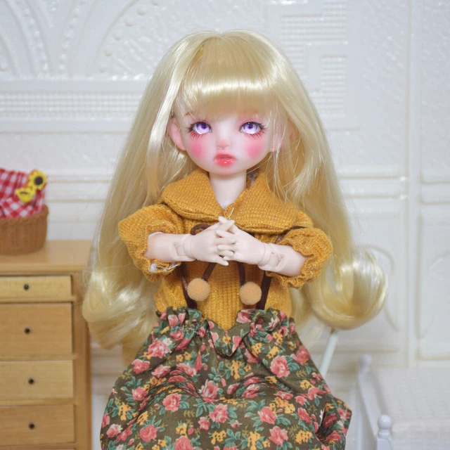 Fashion Cute 1/6 BJD Doll 30cm Ball Jointed Body Dolls + Full Outfits Kids Gift