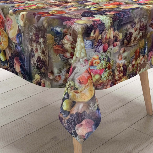 Nappe en toile cirée ronde Hypo