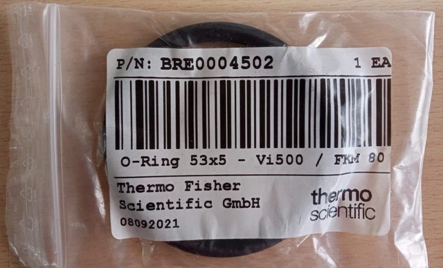 Thermo Fisher Scientific O-Ring 53x5 Vi580 / FKM 80 PN: BRE0004502