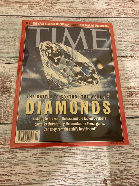 The Battle To Control The World’s Diamonds Time Magazine March 4, 1996 De Beers