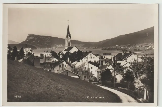 SWISSE LE TRAIER CPA valley of the Joux general view 2