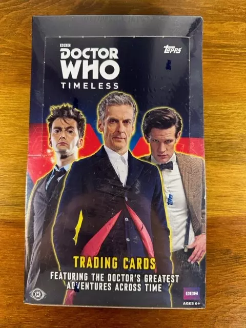 Doctor Who Timeless Trading Card Sealed Hobby Box 2016 Topps BBC NEW SEALED