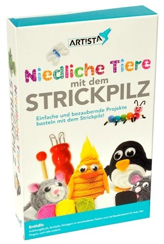 ARISTA Niedliche Tiere mit dem Strickpilz, einfache u.bezaubernde Projekte baste