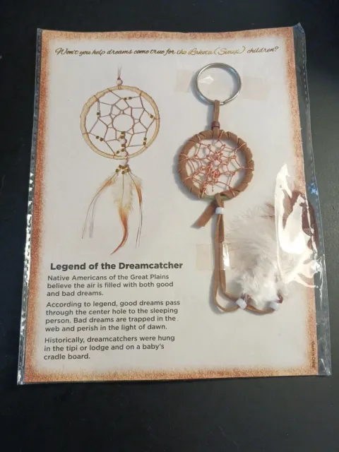 Legend Of The Dream Catcher Key Chain from St. Joseph's Indian School, New