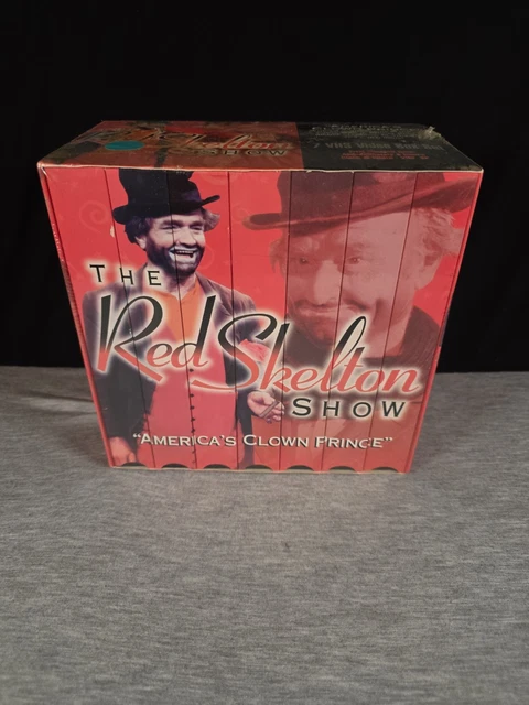 THE RED SKELTON Show Americas Clown Prince (VHS) 7 Video Box Set