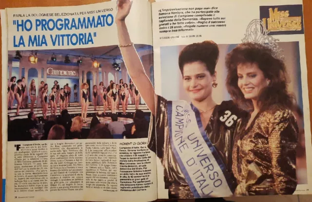 SIMONA VENTURA clippings 1988