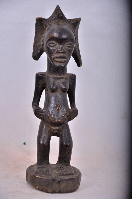 Africa tribal Art, Nice Luba Statue from DRC (Congo).