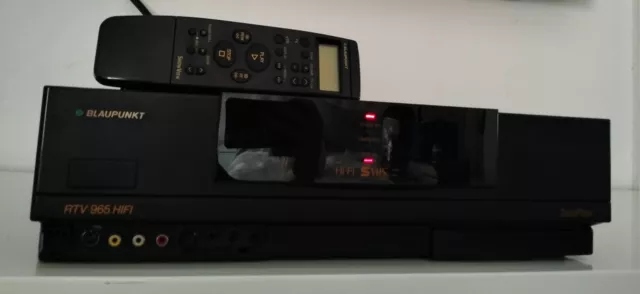 Blaupunkt RTV-965 Super VHS (Panasonic NV-HS1000) TBC + Original Remote