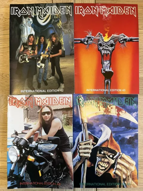 Iron Maiden Fan Club Magazines 42 - 70