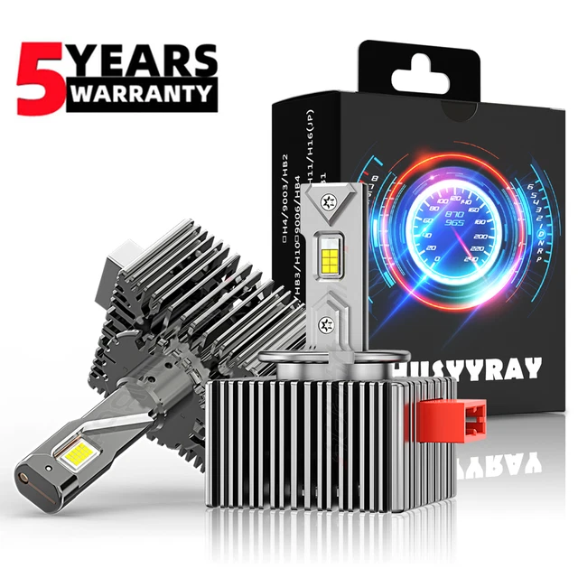 Kit Ampoules LED Phares H1/H7 20000LM 6000K - Compatible Ford Fiesta VI 2009-2017 - ROADSUN
