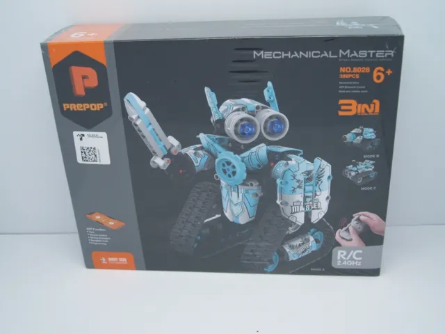Remote Control Robot Building Kits for Kids 6+ STEM 3in1 Rc Robot