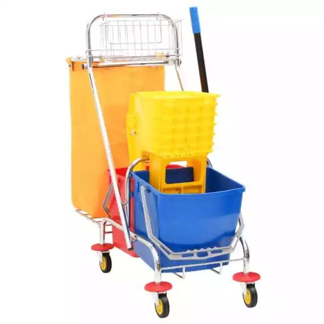 Chariot De Nettoyage Portable FifthStart - Organisateur 9 Sections Avec Bandoulière