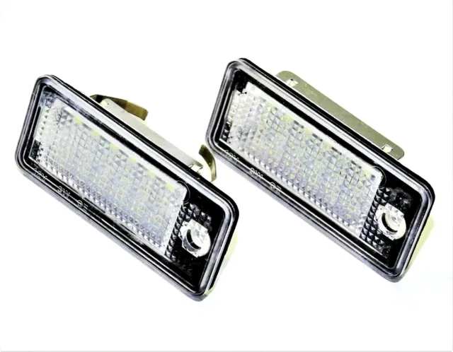 SET LED SMD Kennzeichenbeleuchtung Audi A5 8F Cabrio | A8 D4 8H | Q7 8L