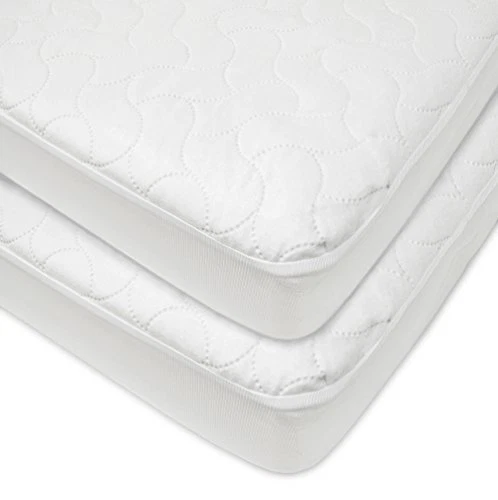 American Baby Company Waterproof Fitted Quilted Crib and Toddler Protective P...