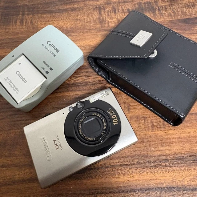 CANON IXY DIGITAL 25IS Compact Camera CCD Tested with Charger and