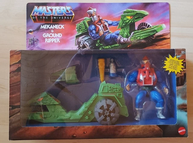 NEU Mattel Masters of the Universe Origins Ground Ripper & Mekaneck Figur OVP