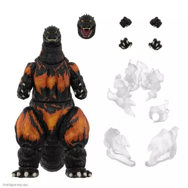 GODZILLA - Toho Ultimates - Burning Godzilla 1995 Action Figure Super7 3