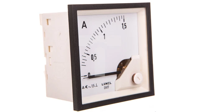 Electromagnetic meter EA17N 72x72mm N: IP52 E202: measurement range 1.5A  /T2UK