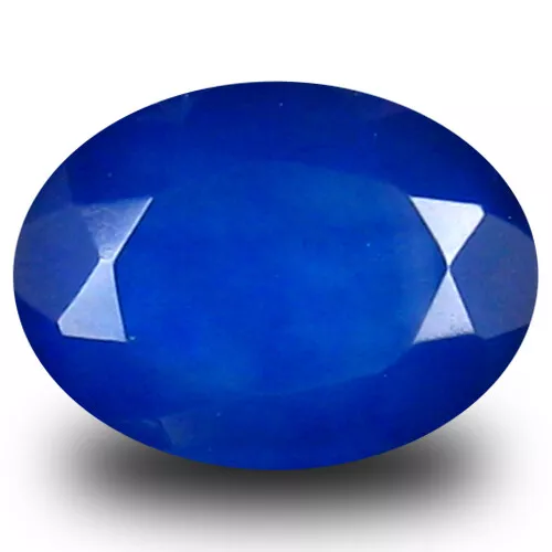 0.91 ct Fantastic VVS Clarity Round Cut (8 x 6 mm) Blue Opal Loose Gemstone