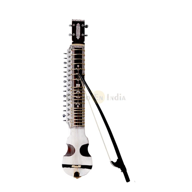 Professionnel Qualité Esraj Indien Classique Musical Tun Bois Israj Instrument