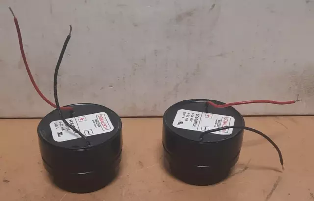 Sonalert  #Sc628Nlr  Lot Of 2 Panel Mount Buzzers (Tested Good!!)  J275