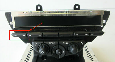 MINI ONE COOPER r55 r56 r57 r58 r59 r60 radio Boost CD Alpine cd73 Portaglielo unità 