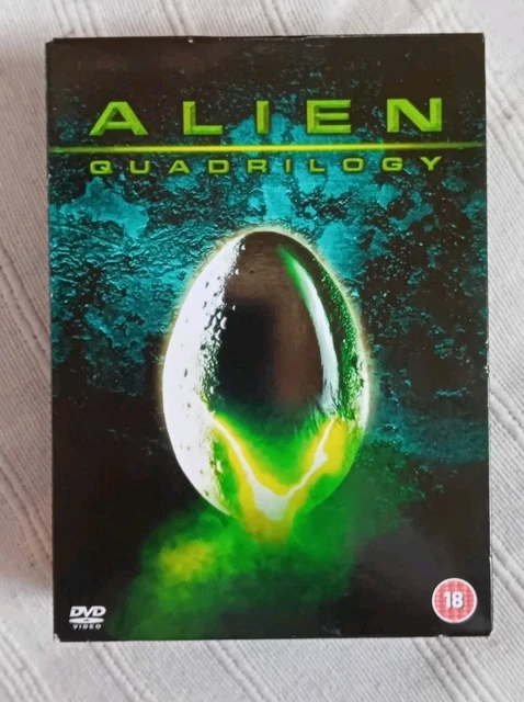 ALIEN QUADRILOGY DVD BOXSET, only one film watched £9.99 - PicClick UK