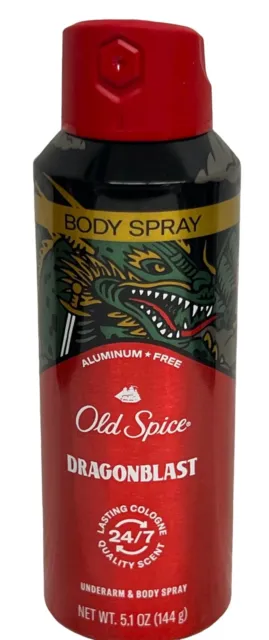 Spray corporal Old Spice Dragonblast 5,1 oz