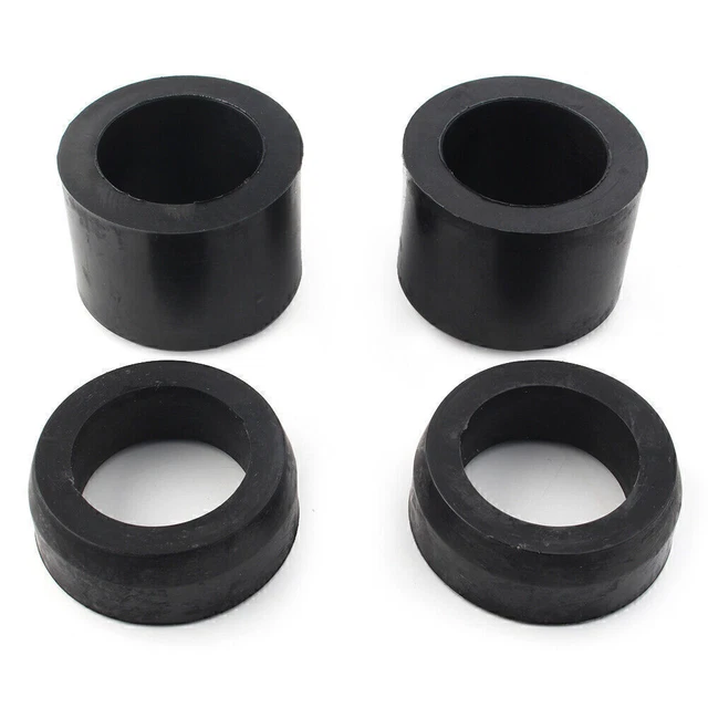 ​1 Pair  30.2001R & 30.2002R Poly Air Leaf Bushings Fit For Peterbilt