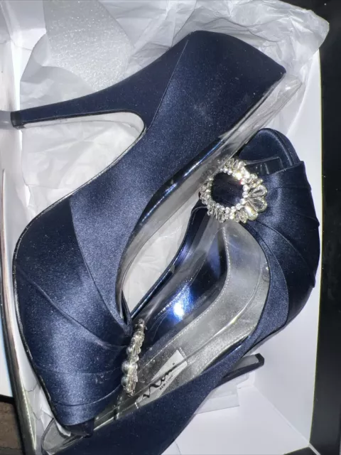 nina shoes size 10 New Navy Luster