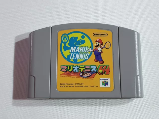 Mario Tennis 64 - Nintendo 64 - N64 Jap - Japan Nus-Nm8J-Jpn