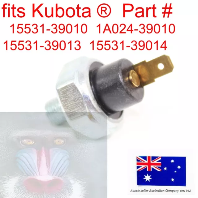 for Kubota Engine Crankcase Oil Pressure Sensor Switch 15531-39013 15521-39010