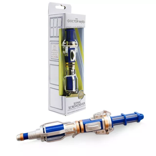 Doctor Who 12th Doctor Electronic Sonic Screwdriver Light Sound Prop Collectible