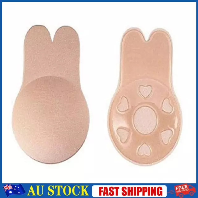 SILICONE BREAST CHEST Stickers Lift Up Adhesive Invisible Bra Nipple Covers  $8.89 - PicClick AU