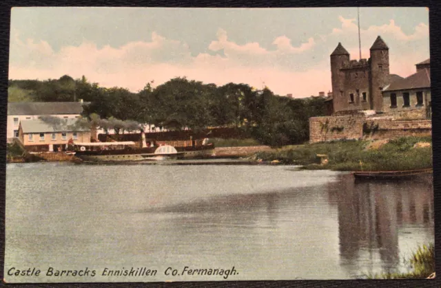 Enniskillen Ireland Castle Barracks Co. Fermanagh Postcard
