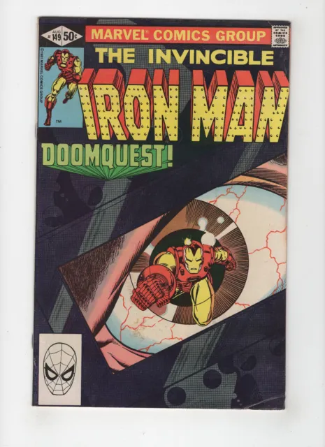 The Invincible Iron Man #149 (1981, Marvel Comics)
