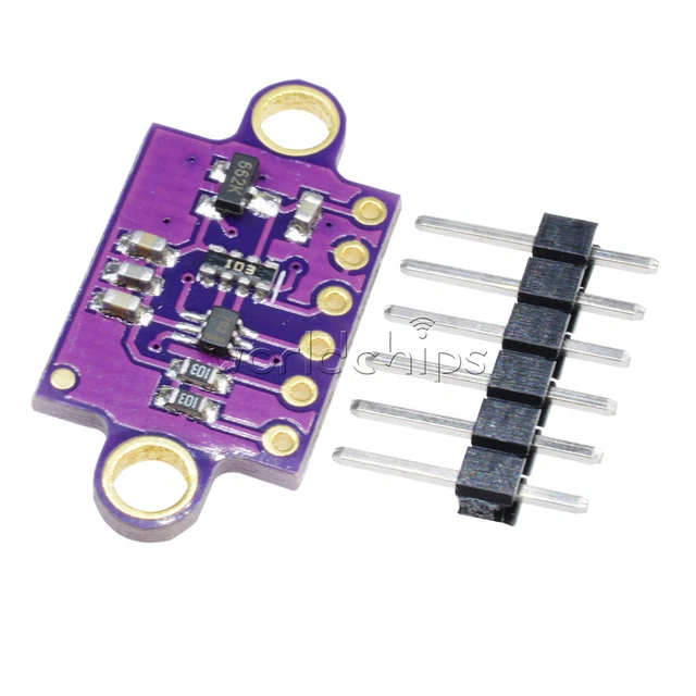 Lot De 2 VL53L0X GY-VL53L0XV2 Capteur Laser Temps De Vol ToF 940nm – Mesure Distance Jusqu’à 2m Pour Arduino, Robot, Drone