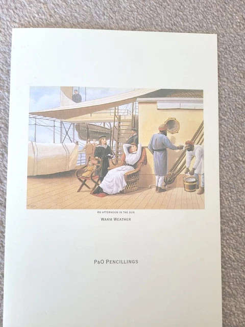 Vintage Canberra Cruise Luncheon Menu - P&0 Pencillings Saturday 7Th Sept 1996