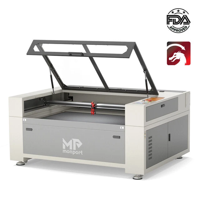 MONPORT 150W CO2 Laser Engraving Machine 40x64 Engraver Cutter Autofocus Rudia
