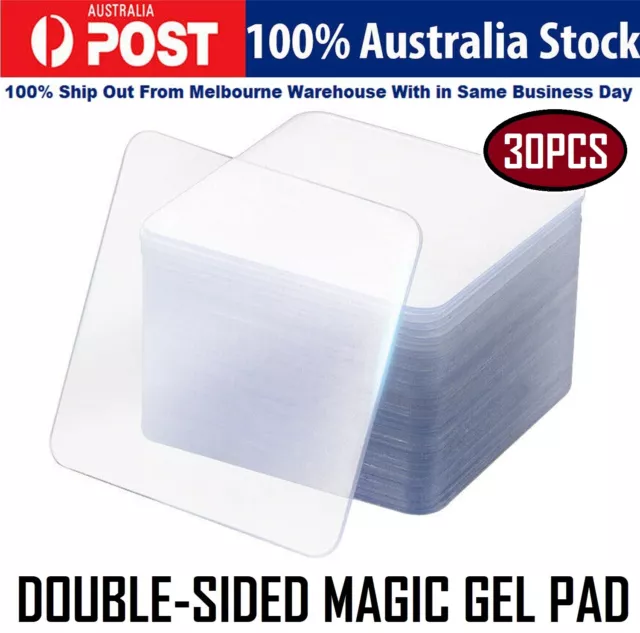 Strong Double Sided Sticky Pads Mounting Adhesive Foam Craft Tabs 10/20/30 Pack